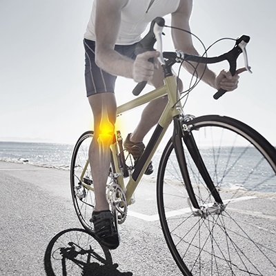 douleurs au genou vélo